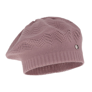 Girl's spring/ autumn beret pink Filadelfia