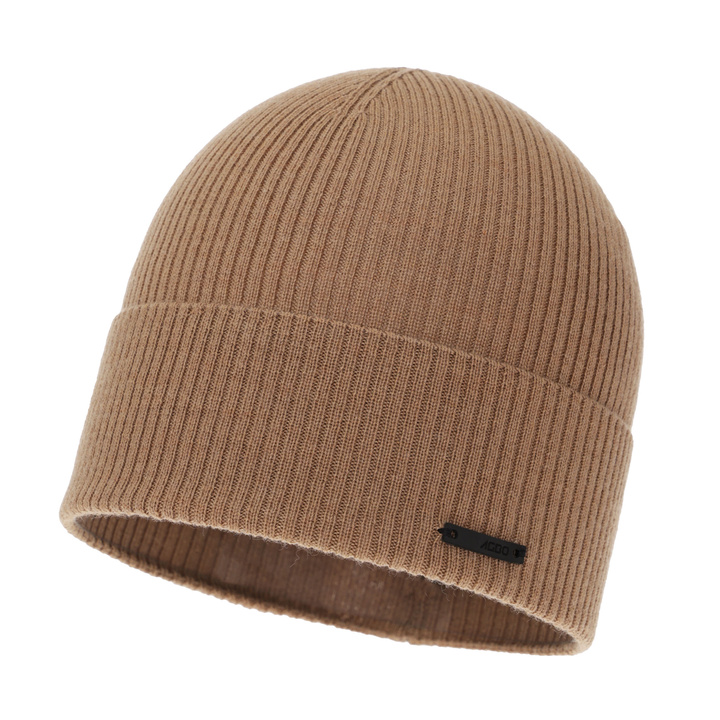 Men's spring, autumn hat camel 100% merino wool Fleur