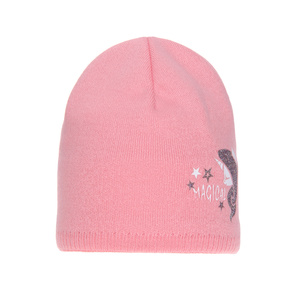 Girl's winter/ autumn hat pink Magical