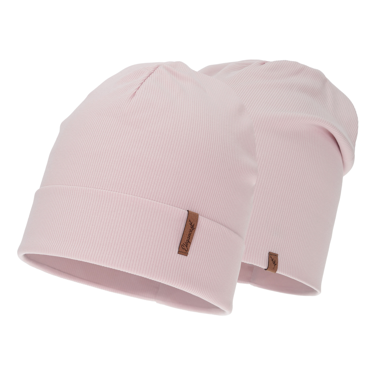 Woman's spring/autumn hat, pink, cotton, Zenita