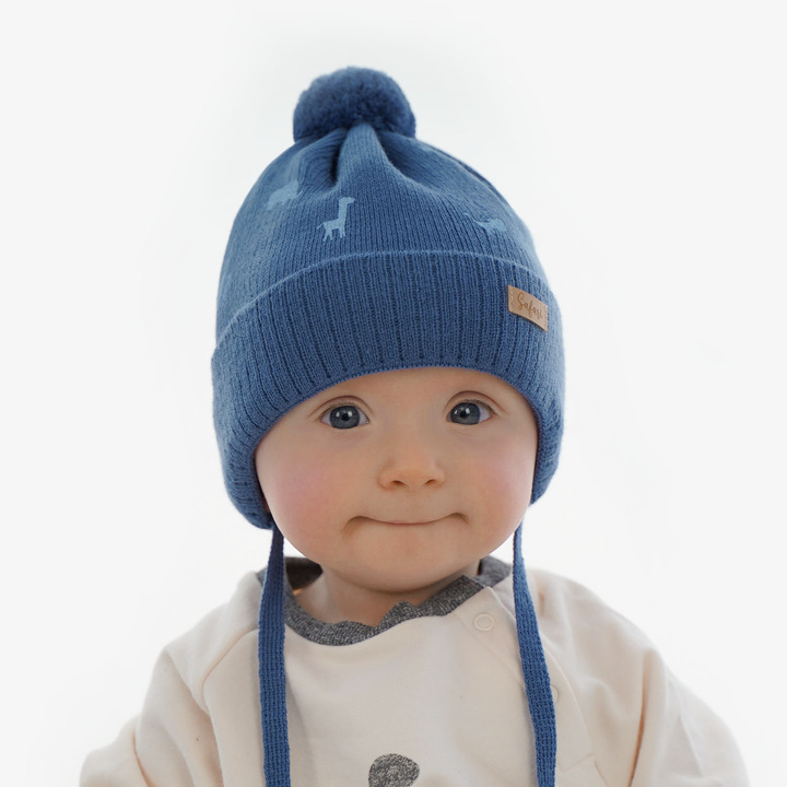 Boy's spring/ autumn hat white Niger