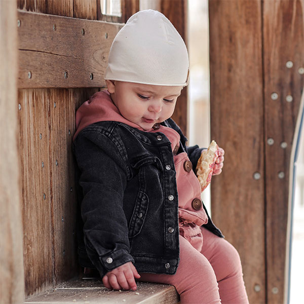Boy's spring/ autumn hat light blue Rafi