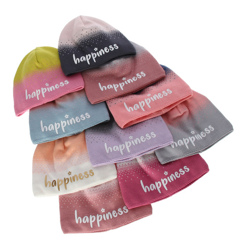 Girl's winter/ autumn hat pink Lana