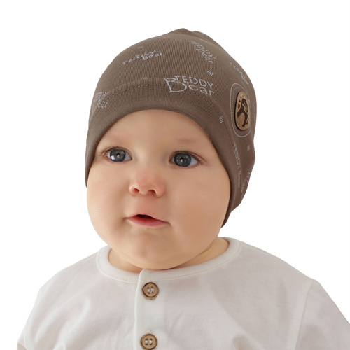 Boy's spring/ autumn hat black Tedi