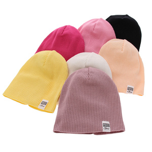 Girl's spring/ autumn set: hat and tube scarf pink Farinka