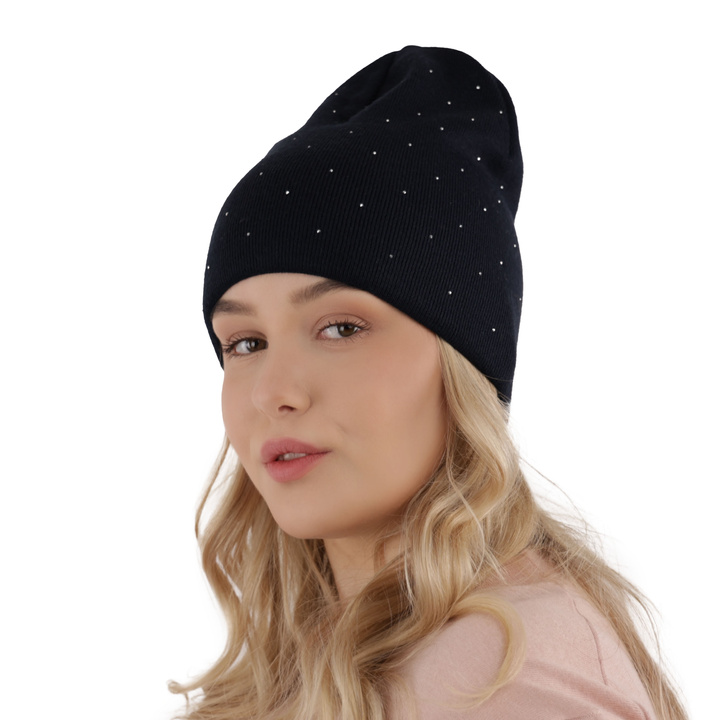 Woman's spring/ autumn hat violet Grecja