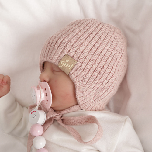 Girl's spring/ autumn hat white Cheri