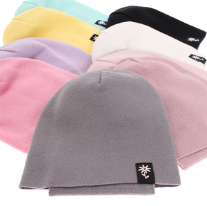 Girl's spring/ autumn set: hat and tube scarf grey Violet