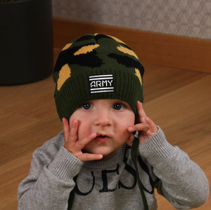 Boy's spring/ autumn hat black Tomaso