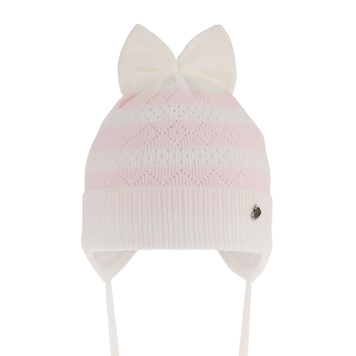 Girl's spring/ autumn hat white Leda