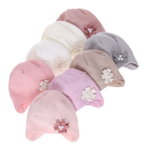 Girl's spring/ autumn hat pink Ninka