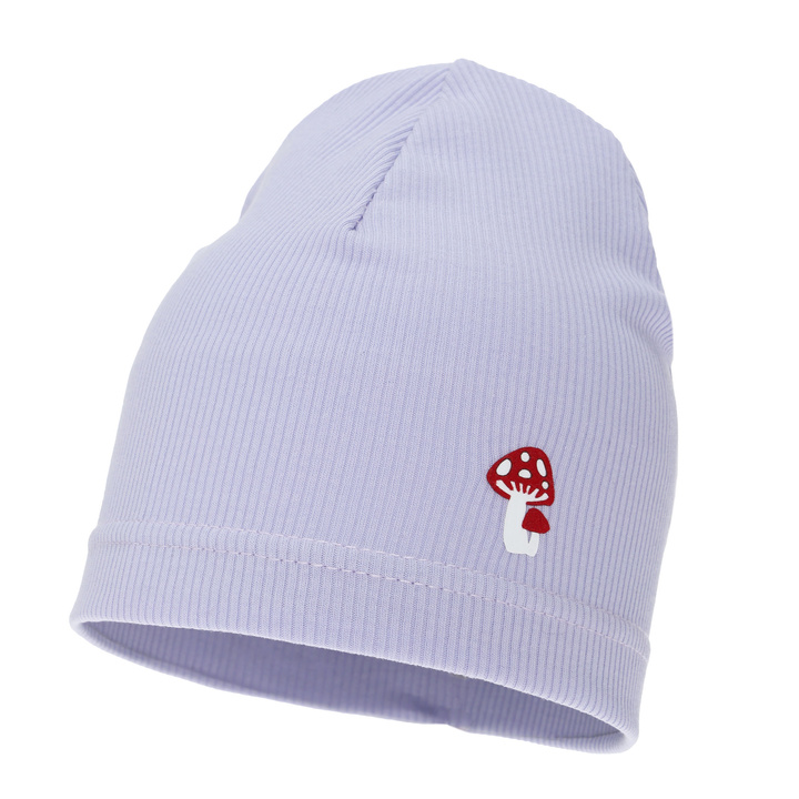 Girl's autumn, spring hat, violet, cotton, Balma