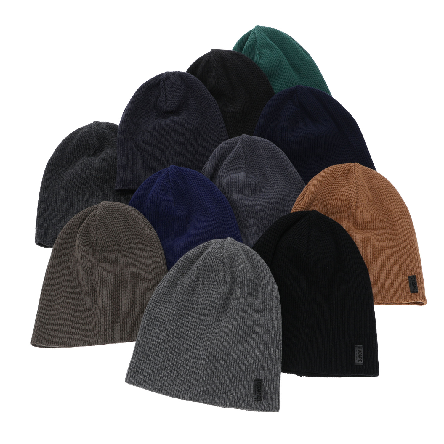 Men's winter hat, camel, Salten