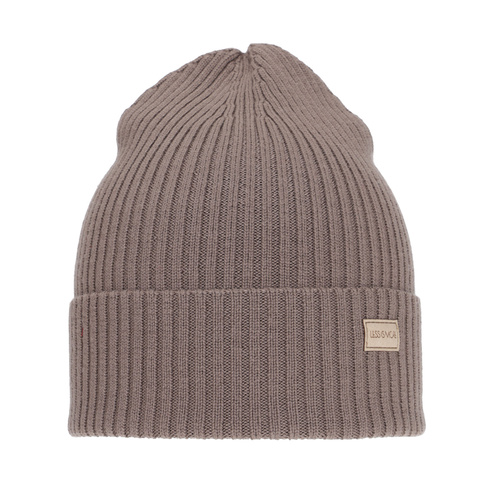 Woman's winter, spring hat, beige, 100% merino wool, Sophie