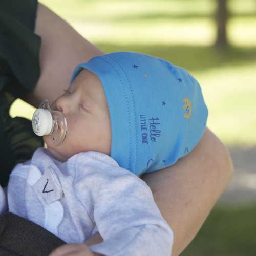 Boy's spring/ autumn hat blue Afil