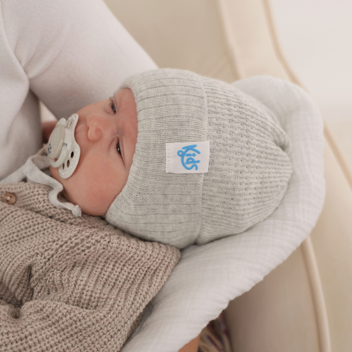 Boy's spring/ autumn hat grey Galvani