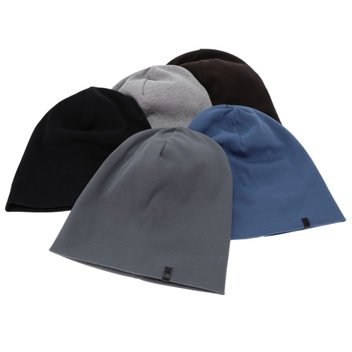 Men's spring/autumn hat, grey, cotton, Flurry