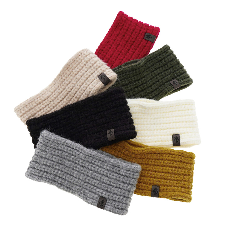 Woman's winter headband ecru Alexis