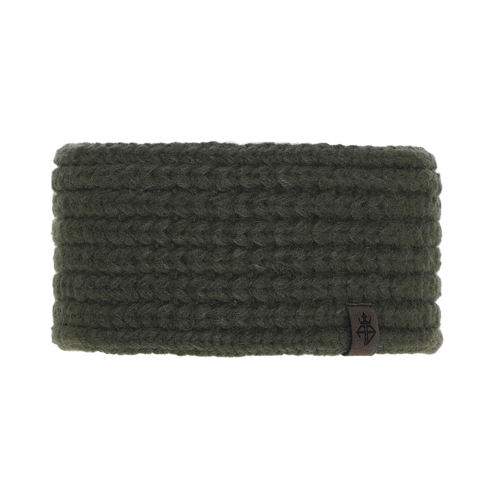 Woman's winter headband khaki Alexis