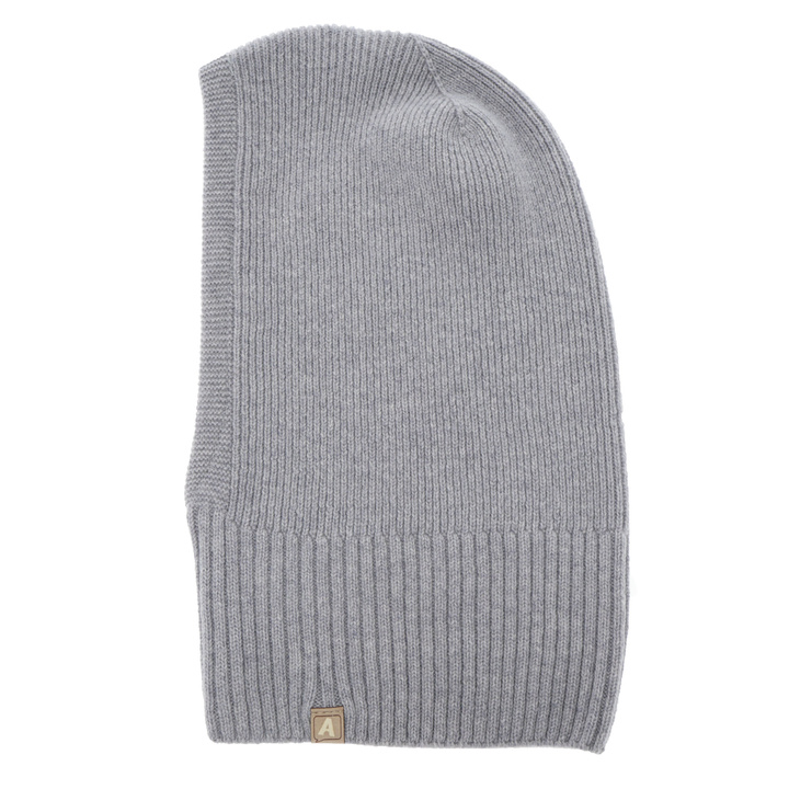 Boy's autumn, winter balaclava, camel, merino wool with cashmere, Zoldo