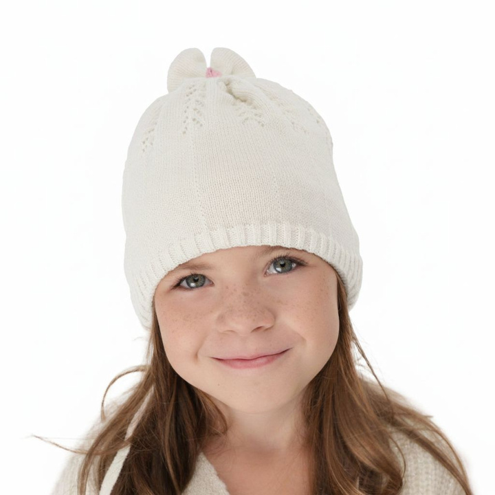 Girl's spring/ autumn hat ecru Ginara