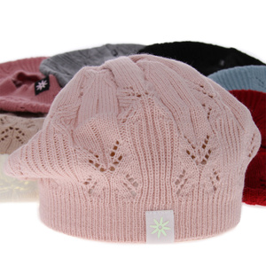 Girl's spring/ autumn beret ecru Marcela