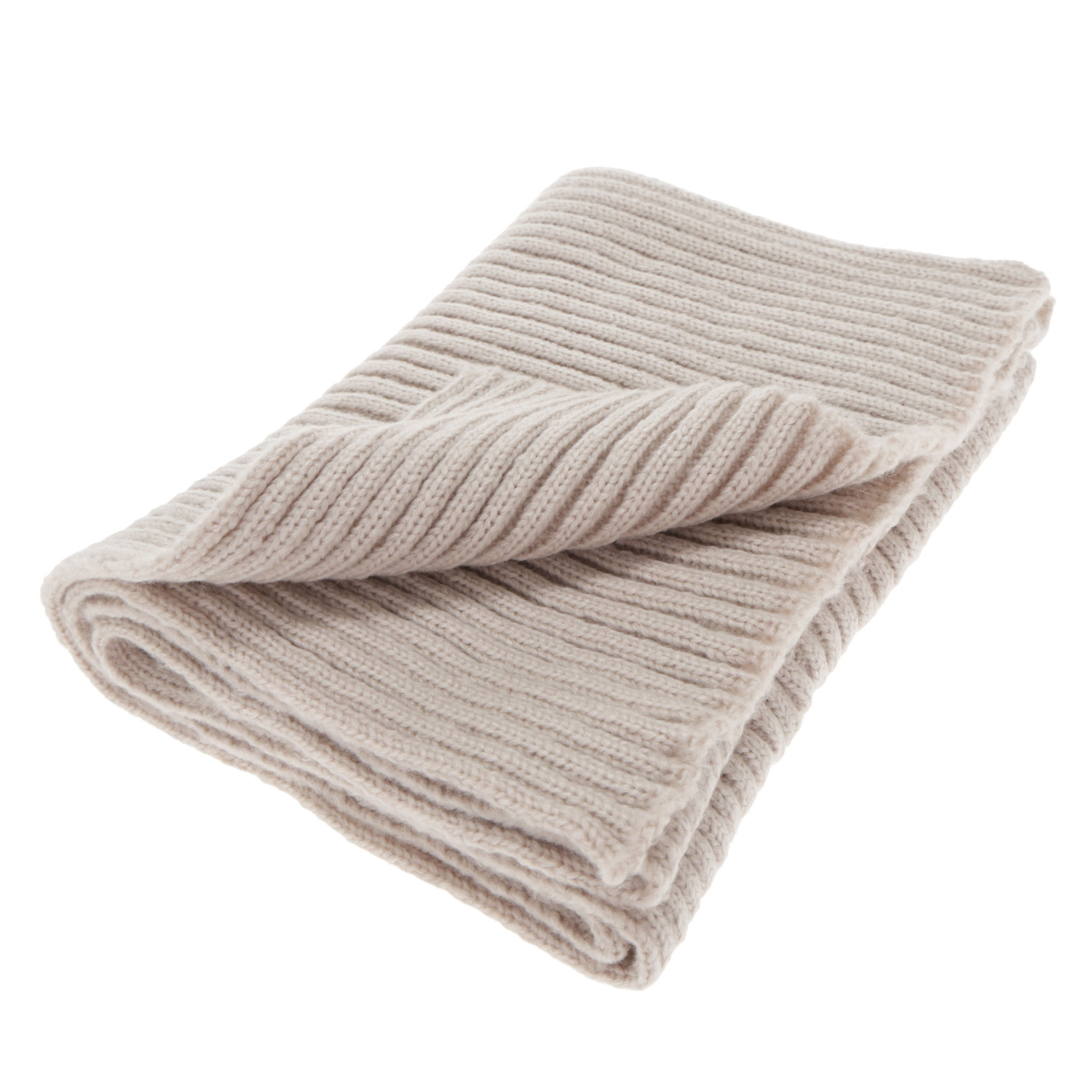 Woman's winter set: hat and scarf, beige, Lunetta