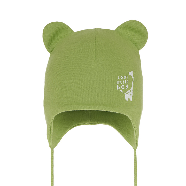 Boy's spring/ autumn hat green Figo