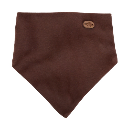 Boy's autumn, spring shawl, brown, cotton Lucent