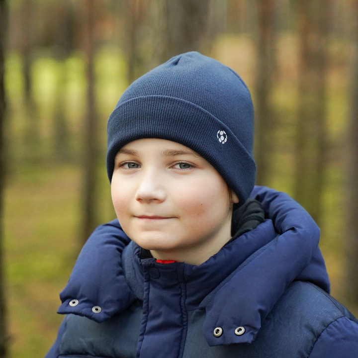 Boy's winter hat blue Clint