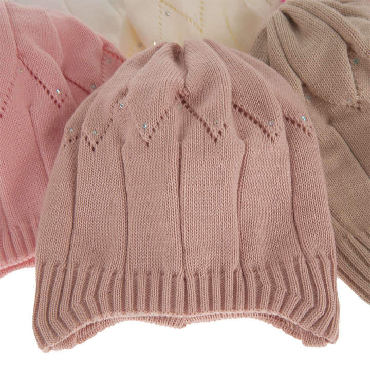 Girl's spring/ autumn hat ecru Mercja