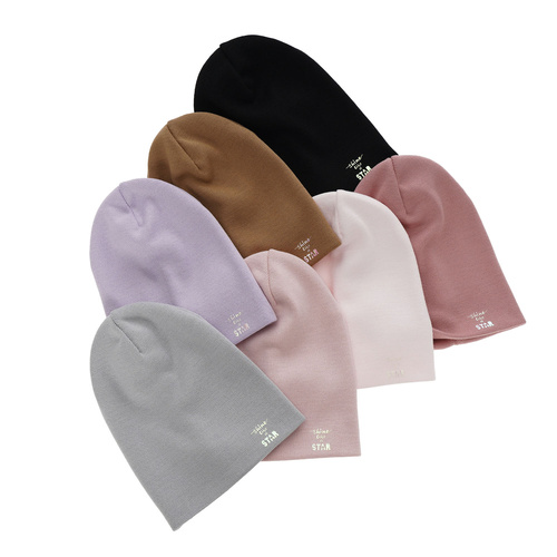 Girl's winter hat camel Estrela