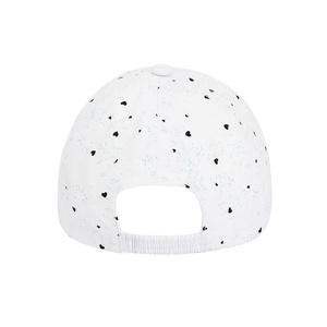 Girl's summer cap white Jednorożec