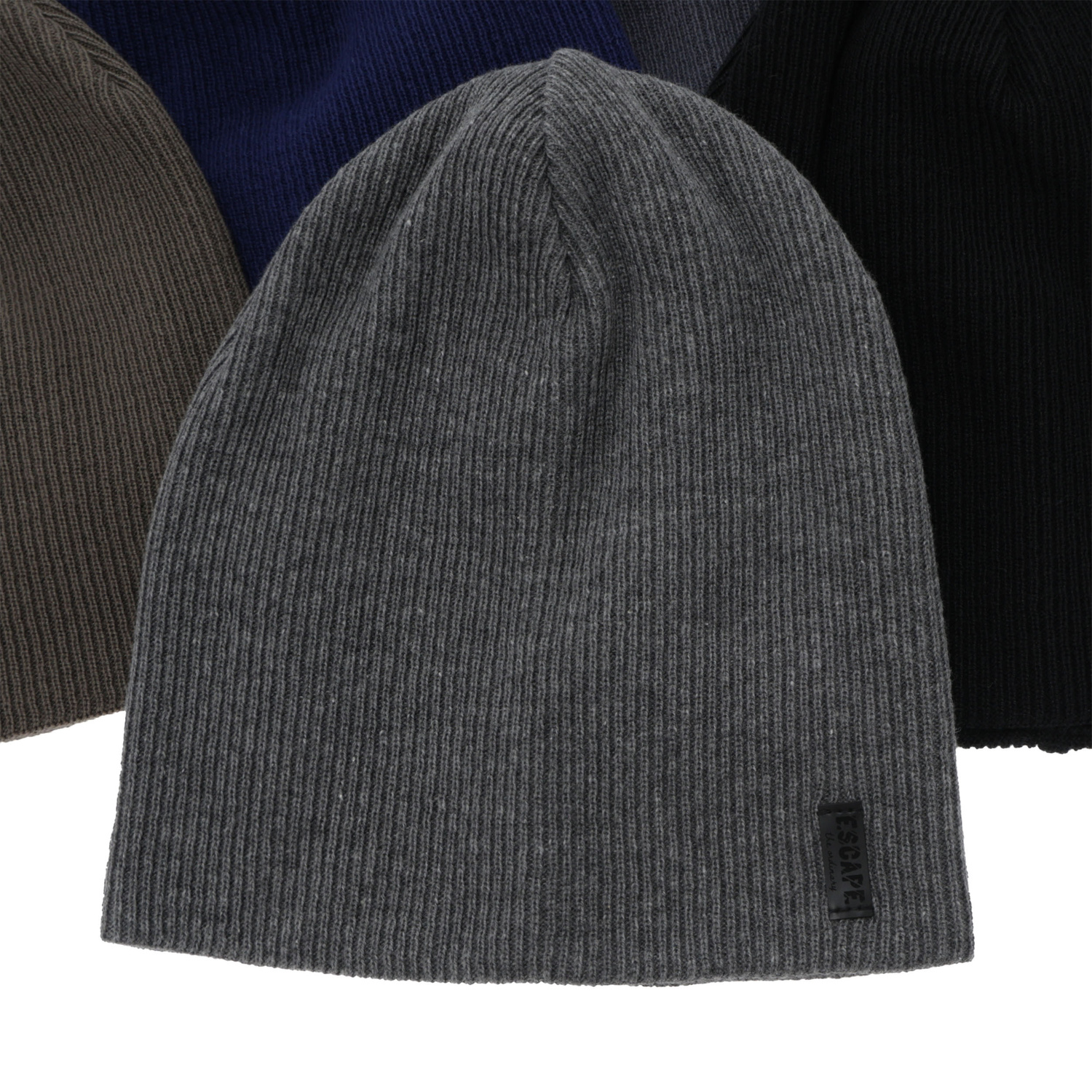 Men's winter/spring/autumn hat, black, Salten