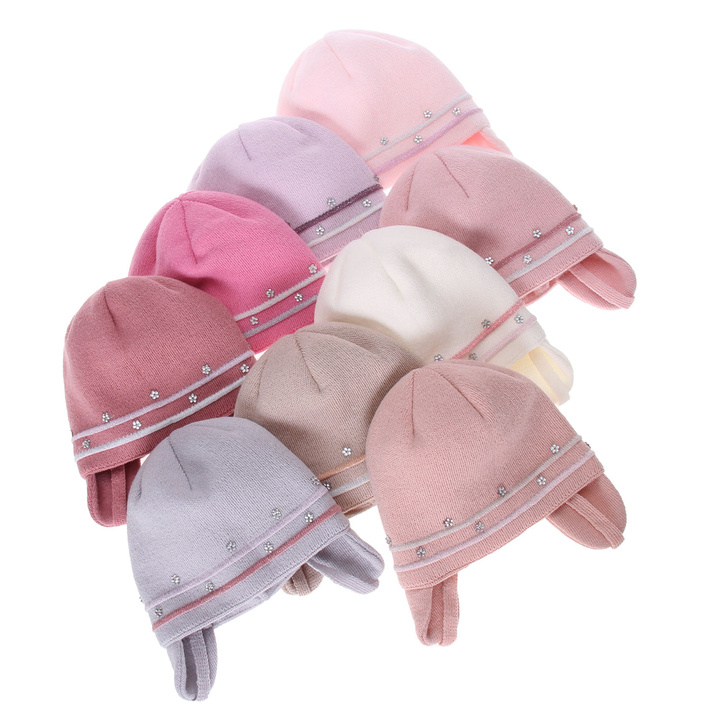 Girl's spring/ autumn hat pink Cyra