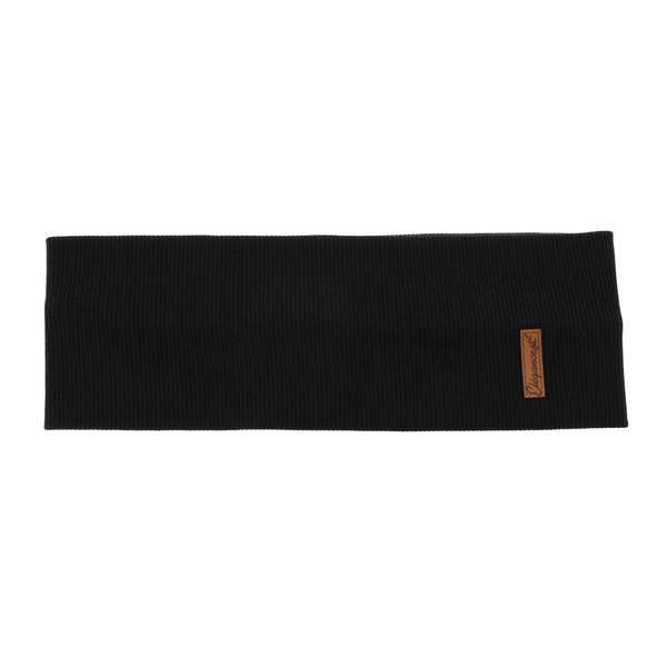 Women's autumn/spring headband, black, cotton Sharon