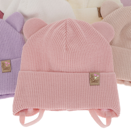 Girl's spring/ autumn hat pink Noemi
