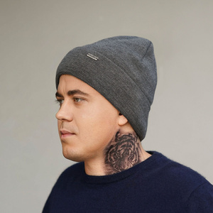 Men's winter hat mustard Golden