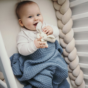Bamboo baby blanket ecru Royal