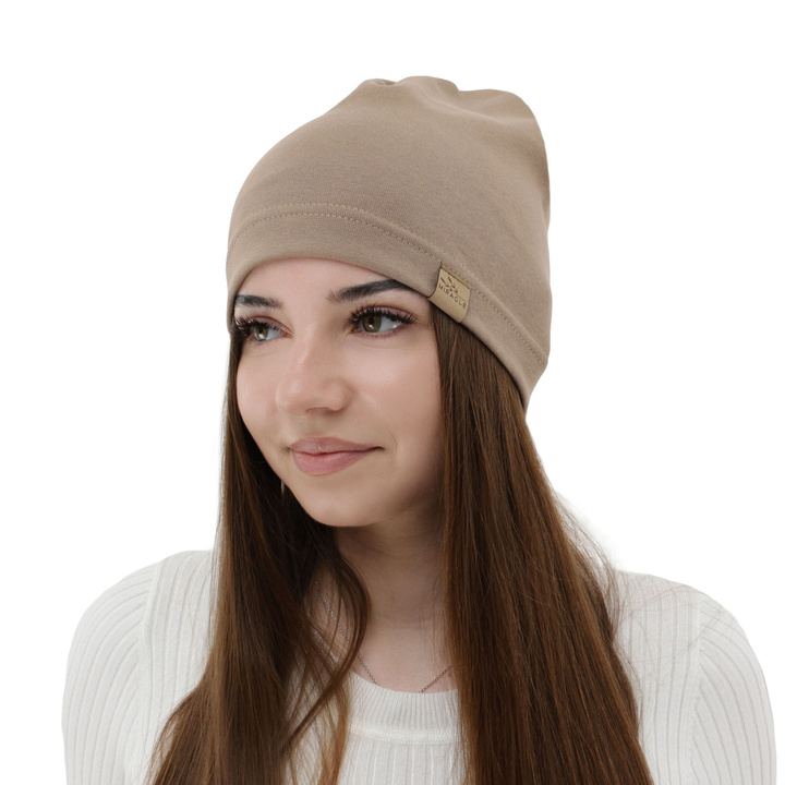 Woman's spring/ autumn hat beige Brema