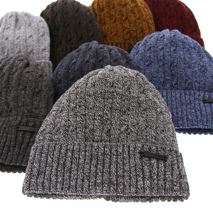 Men's winter hat mustard Mishel