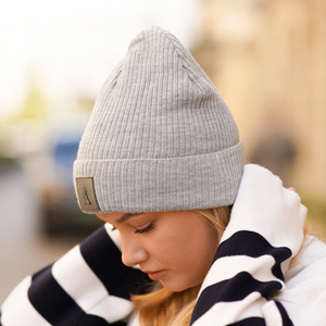 Woman's winter hat grey Eleonora