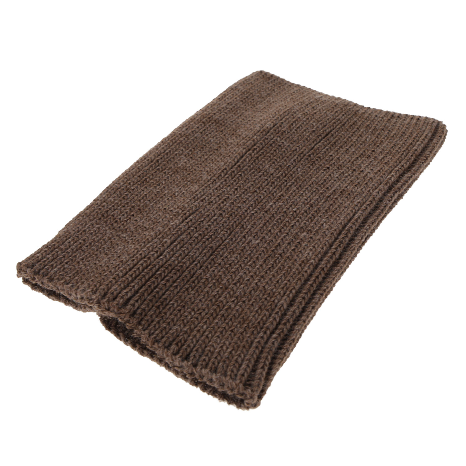 Boy's winter set: hat and tube scarf, camel, with two pompom, Zorven