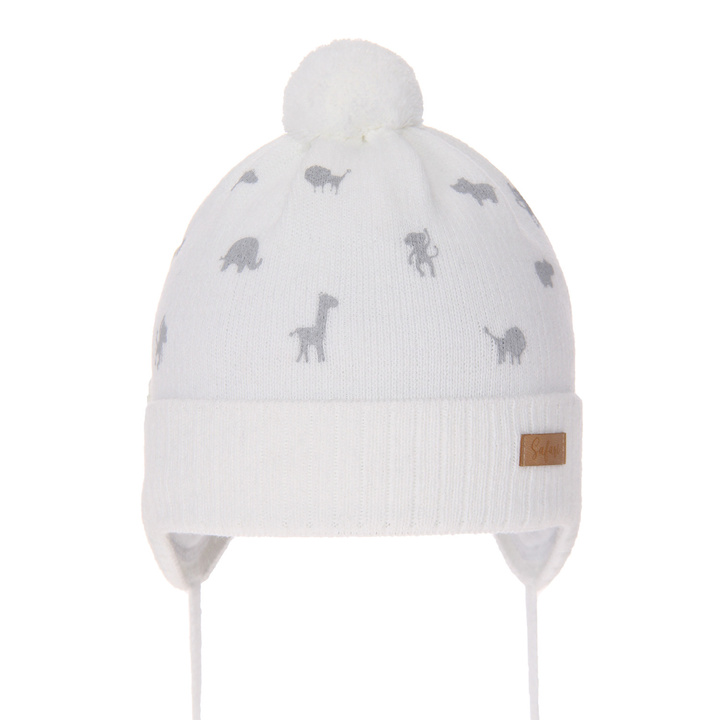 Boy's spring/ autumn hat white Niger