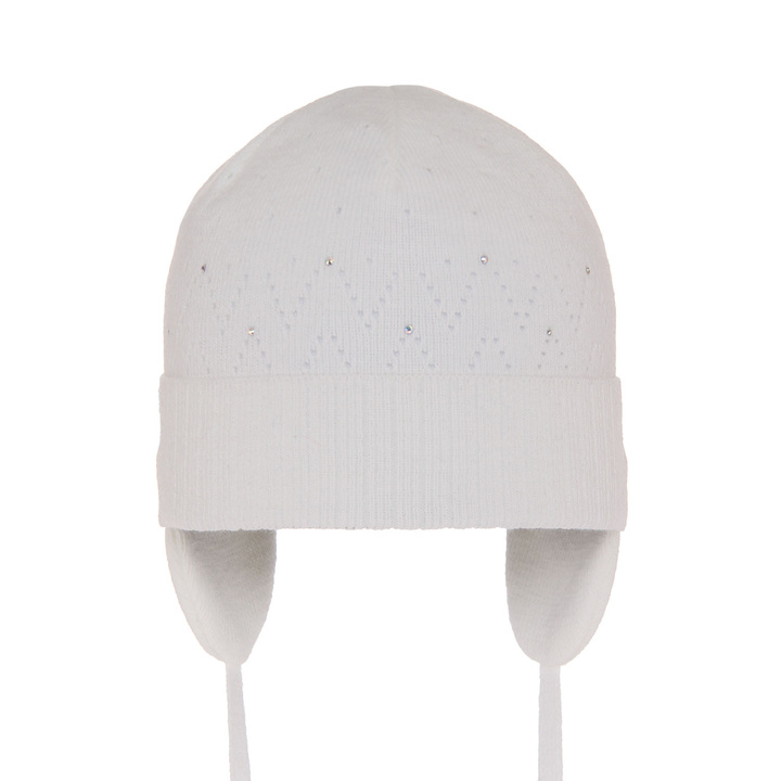 Girl's spring/ autumn hat white Apka