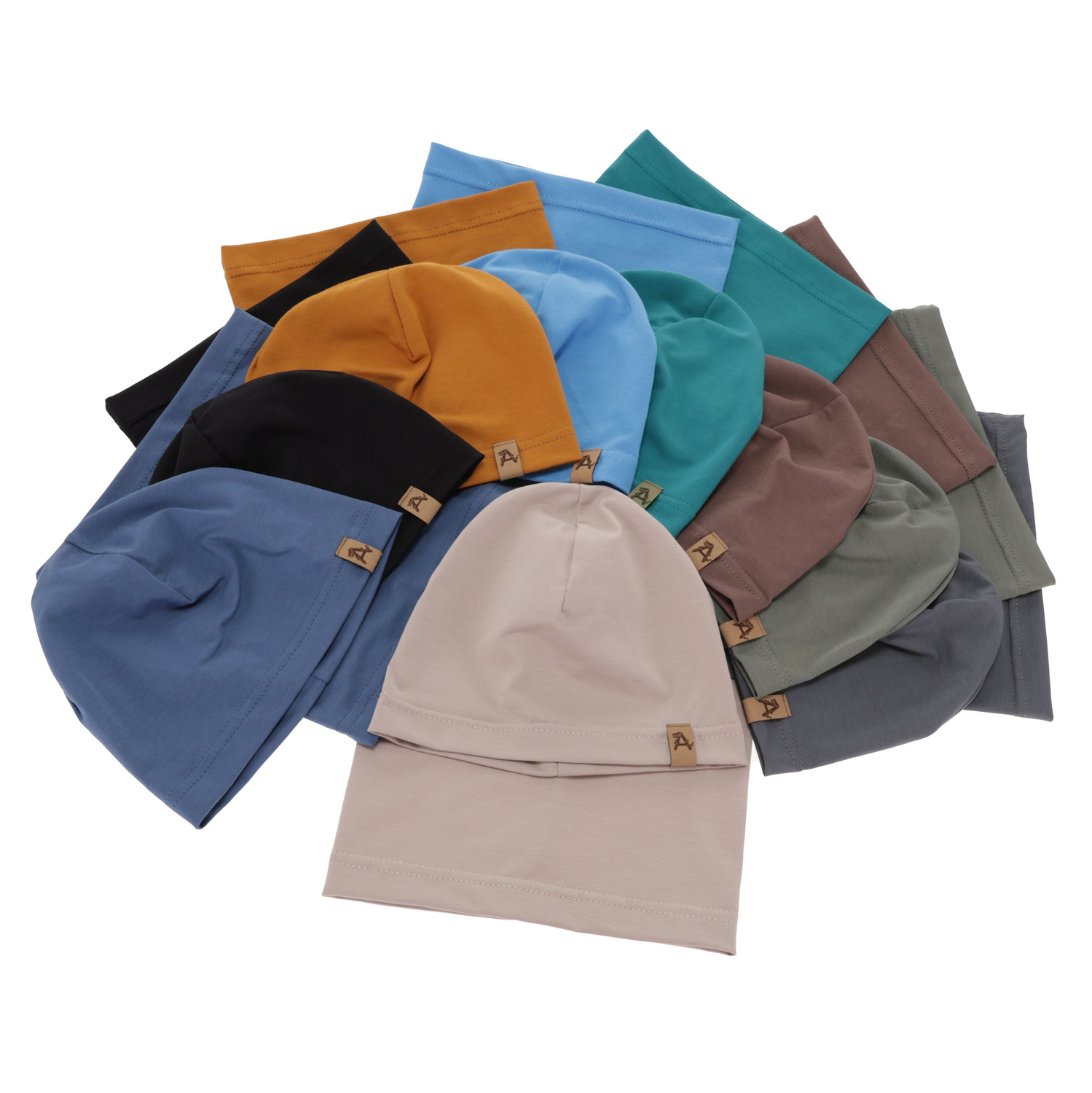 Boy's spring/ autumn set: hat and tube scarf black Griffin