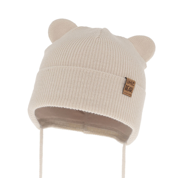 Boy's spring/ autumn hat beige Nikifor