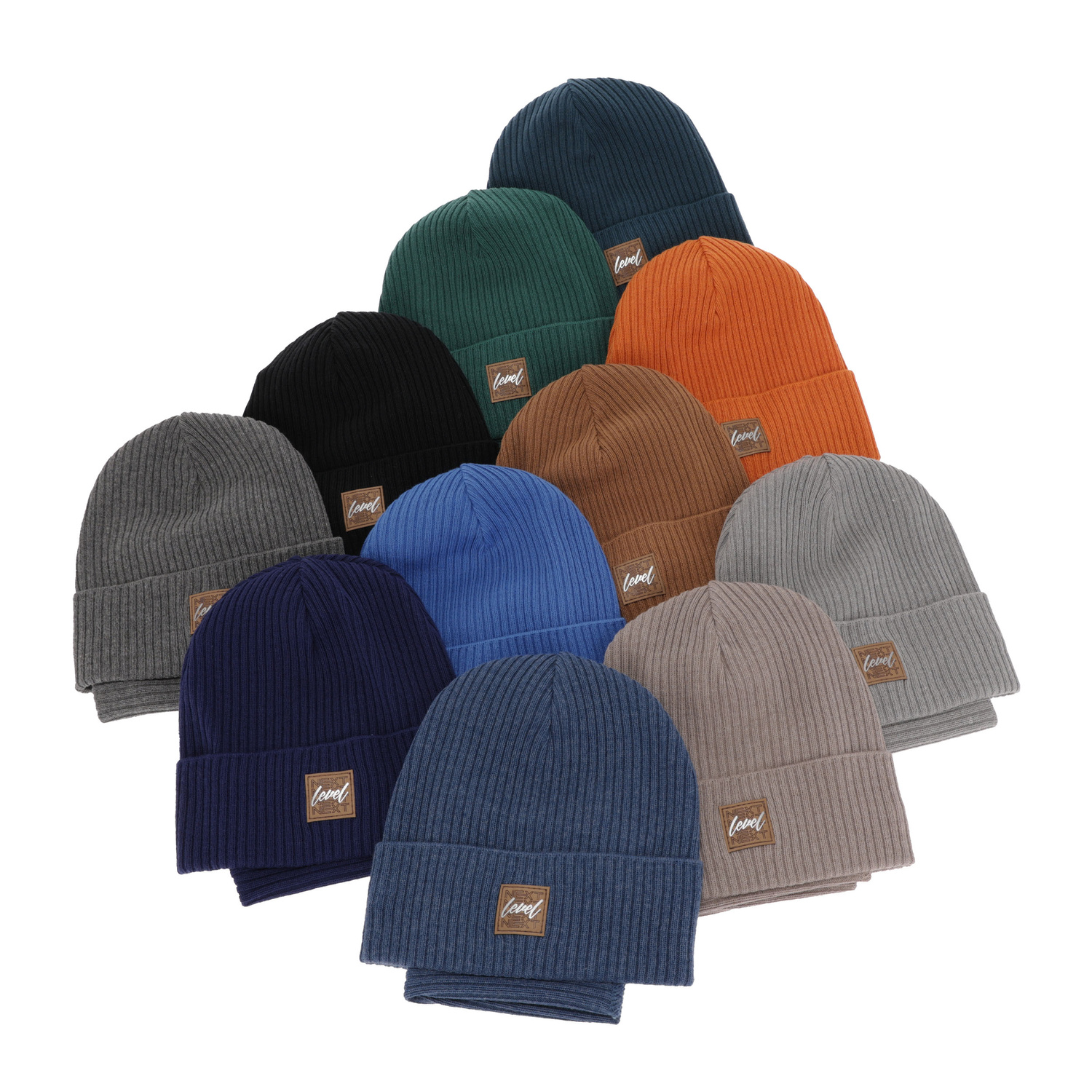 Children's autumn/ spring set: hat and tube scarf, with cotton, grey Fenix