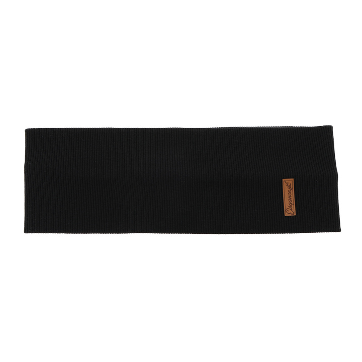Women's autumn/spring headband, black, cotton Sharon