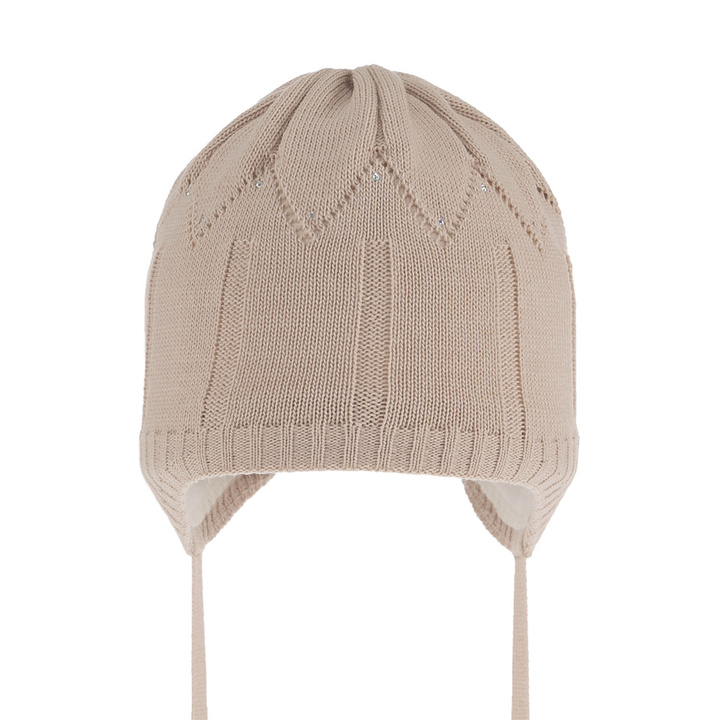 Girl's spring/ autumn hat beige Mercja